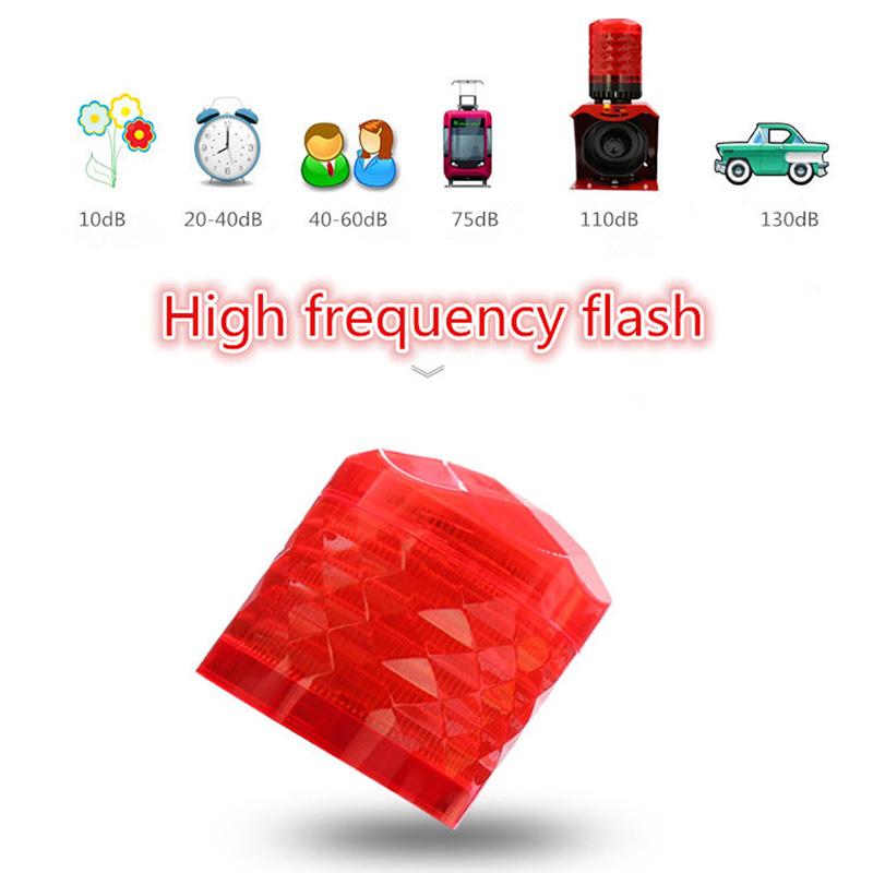 12V 24V 220V Công Nghiệp Còi Hú Khẩn Cấp Báo Động Âm Thanh Và Ánh Sáng Đèn LED Đỏ Nhấp Nháy Đèn Cảnh Báo có Điều Khiển Từ Xa