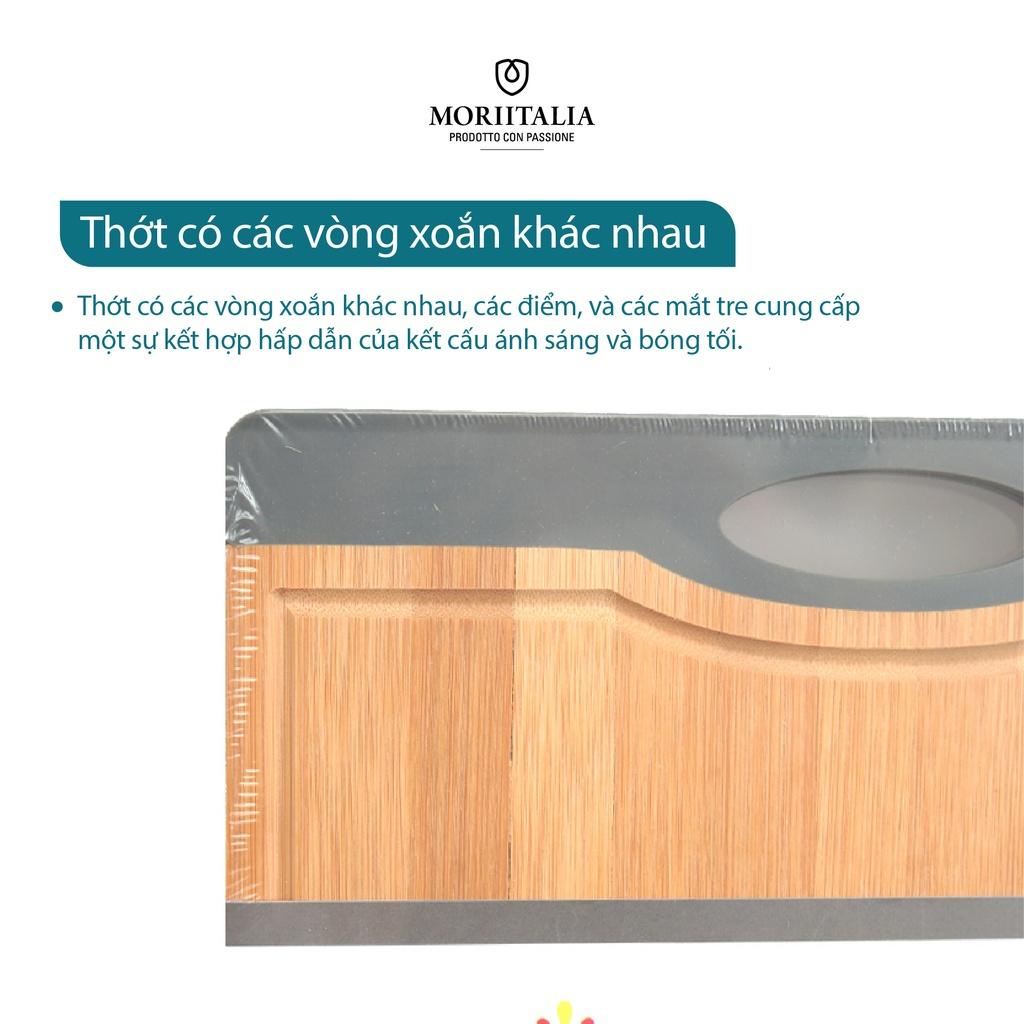 Thớt tre La Fonte bamboo kháng khuẩn an toàn Moriitalia 180558