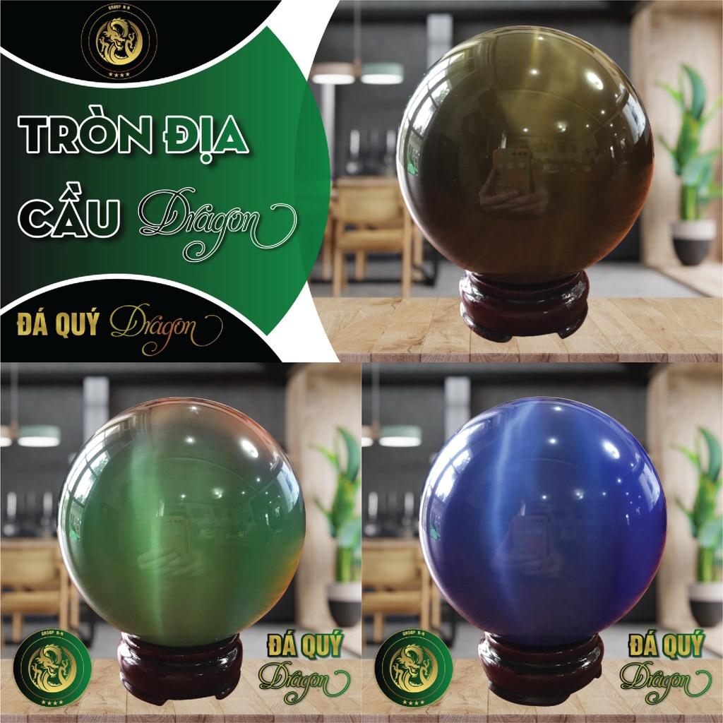Đá Địa Cầu 9cm nhiều màu TD 426