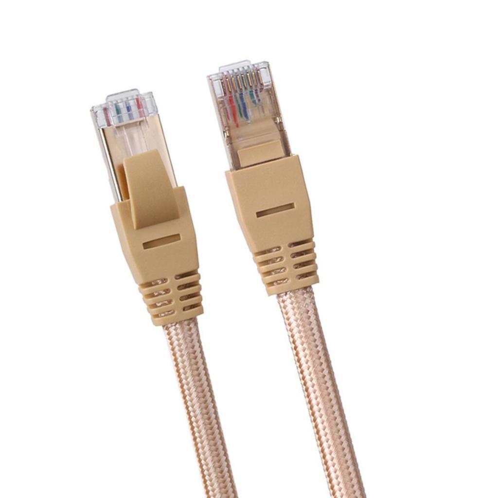 Cat7 Ethernet Cable Lan Network RJ45 Patch Cable Cord Laptop 10Gbps