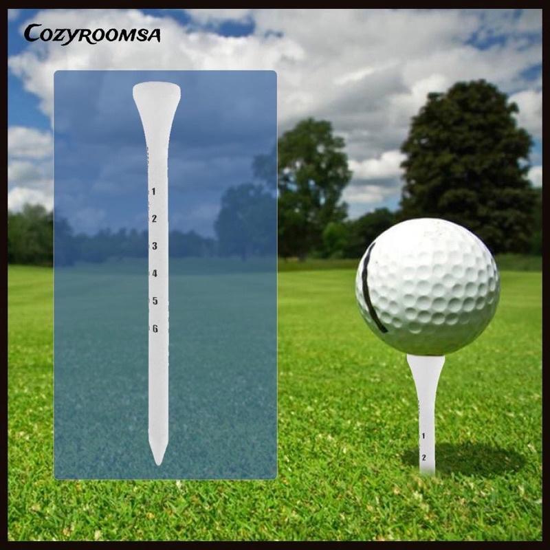 10 Tee Golf Gỗ Và Nhựa- Trụ Bóng Golf