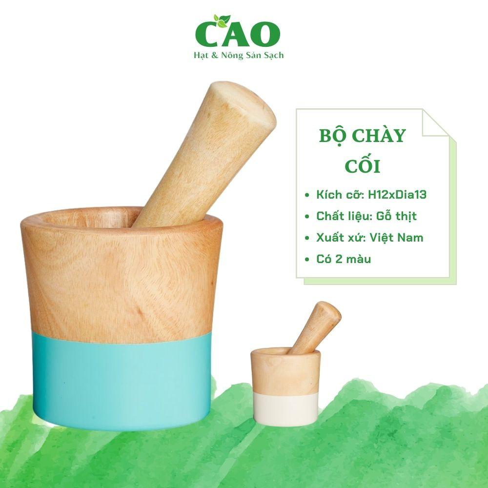 BỘ CHÀY CỐI BẰNG GỖ ĐẶC BỀN CHẮC CAO CẤP