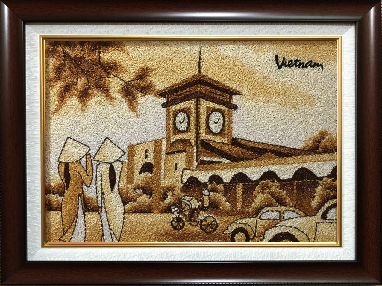Tranh gạo sài gòn