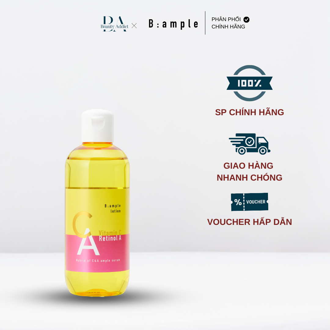 Lotion dưỡng trắng chống lão hóa B ample BIYOUGENEKI Lotion CA