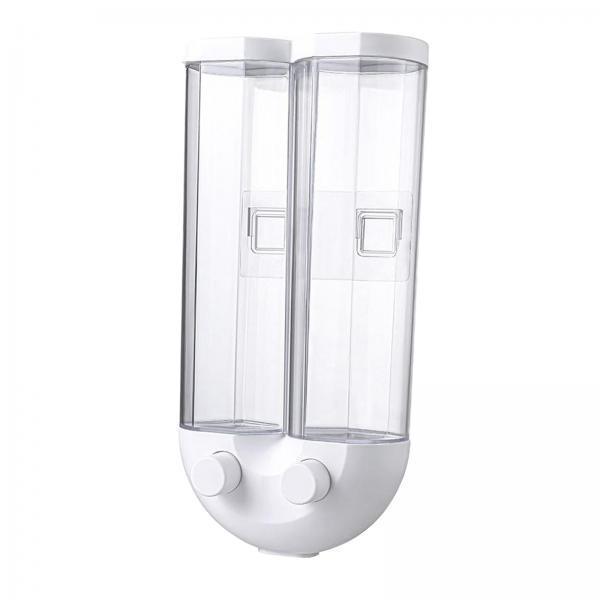 2-3pack Kitchen Food Storage Container Cereal Dispenser Wall Mounted Large White