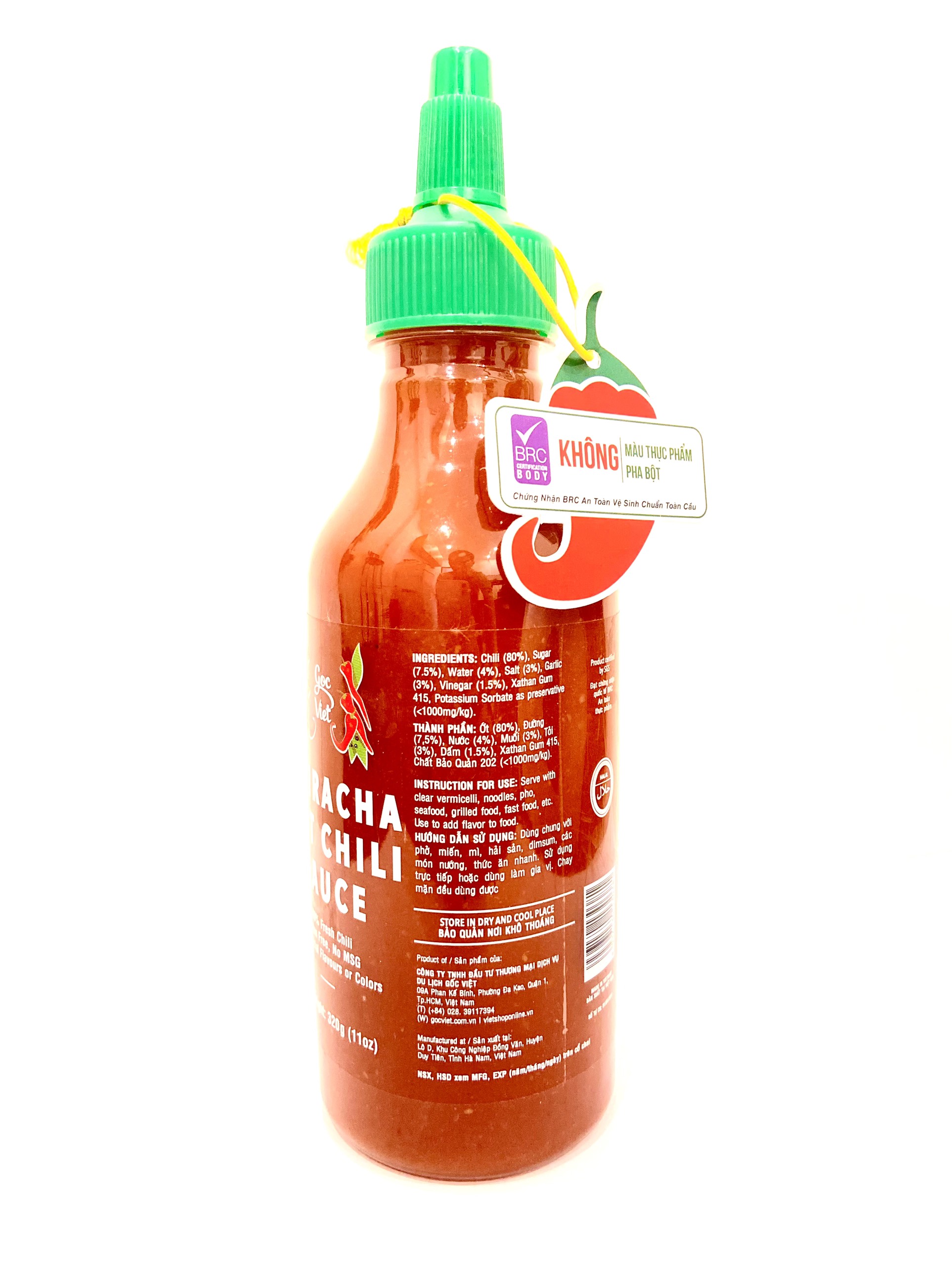 Hình ảnh Tương ớt Sriracha GỐC VIỆT  (510g)