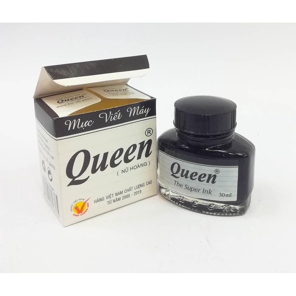 Mực bút máy Queen / Mực Hồng Hà, Mực bơm cho bút máy học sinh