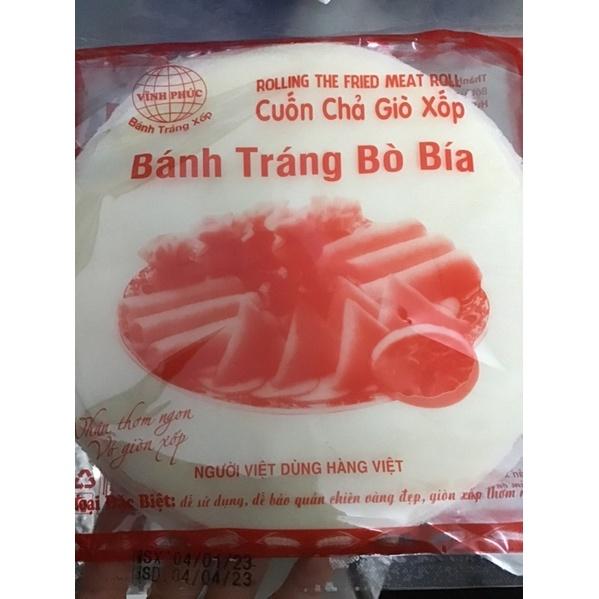 Gói 25 lá Bánh đa nem bò bía - vỏ bánh đa nem size 20cm