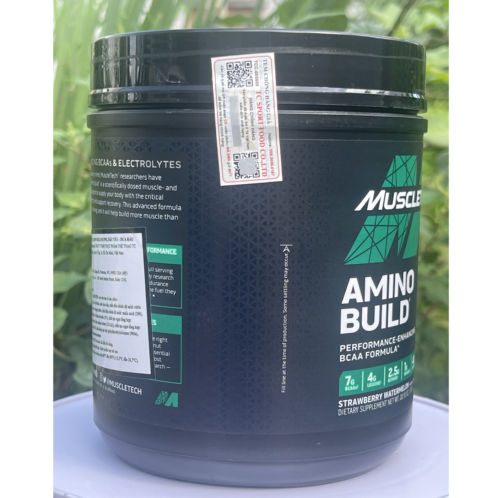 Combo BCAA Amino Build Next gen của Muscle Tech hỗ trợ phục hồi cơ, chống dị hóa cơ, tăng sức bền sức mạnh vượt trội, đốt mỡ, giảm cân, giảm mỡ bụng mạnh mẽ cho người tập thể thao &amp; Bình lắc 600ml (Mẫu