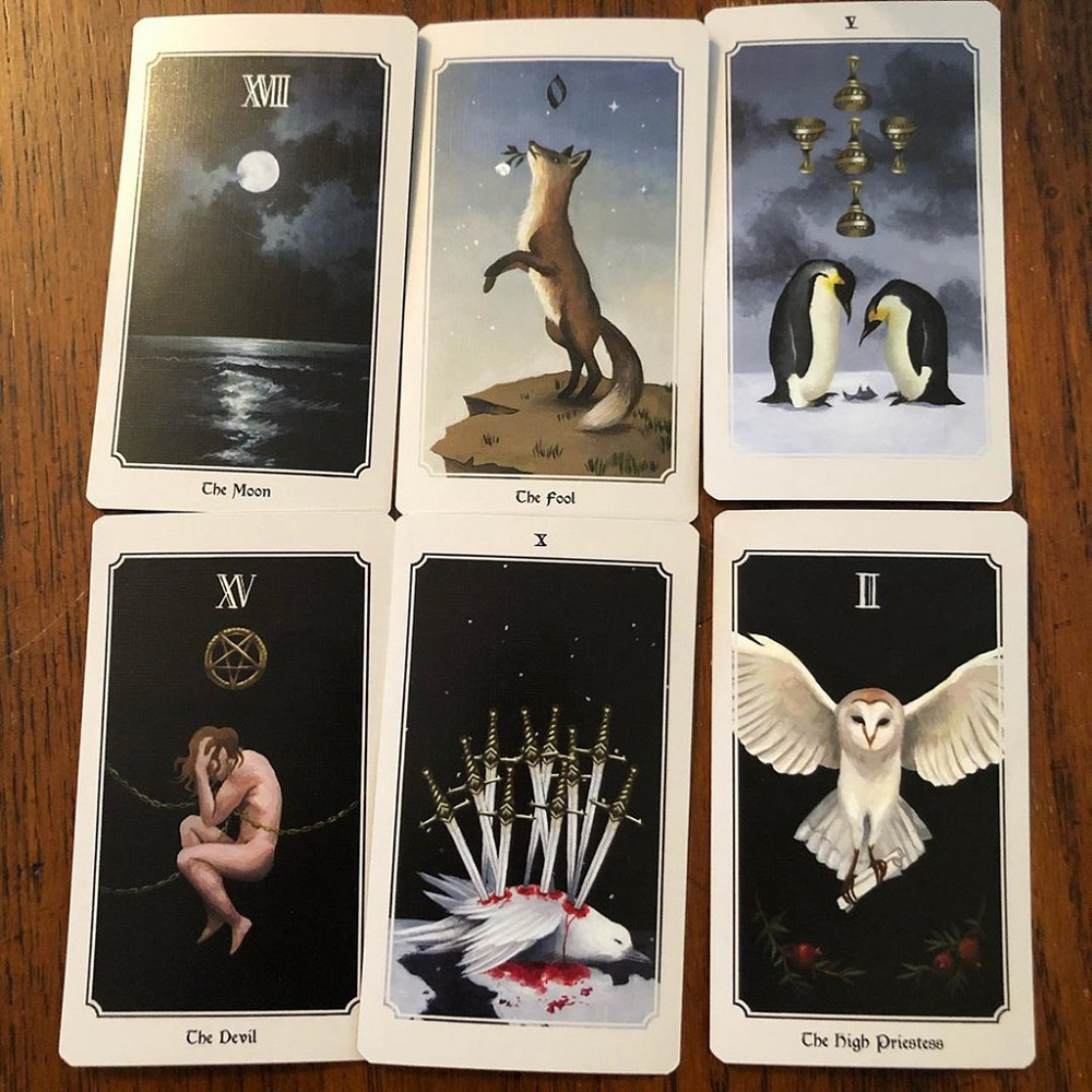 Bài Tarot Anima Mundi 78 Lá 7x12 Cm Hộp Cứng Cao Cấp Tặng Hướng Dẫn Tiếng Anh Và Đá Thanh Tẩy
