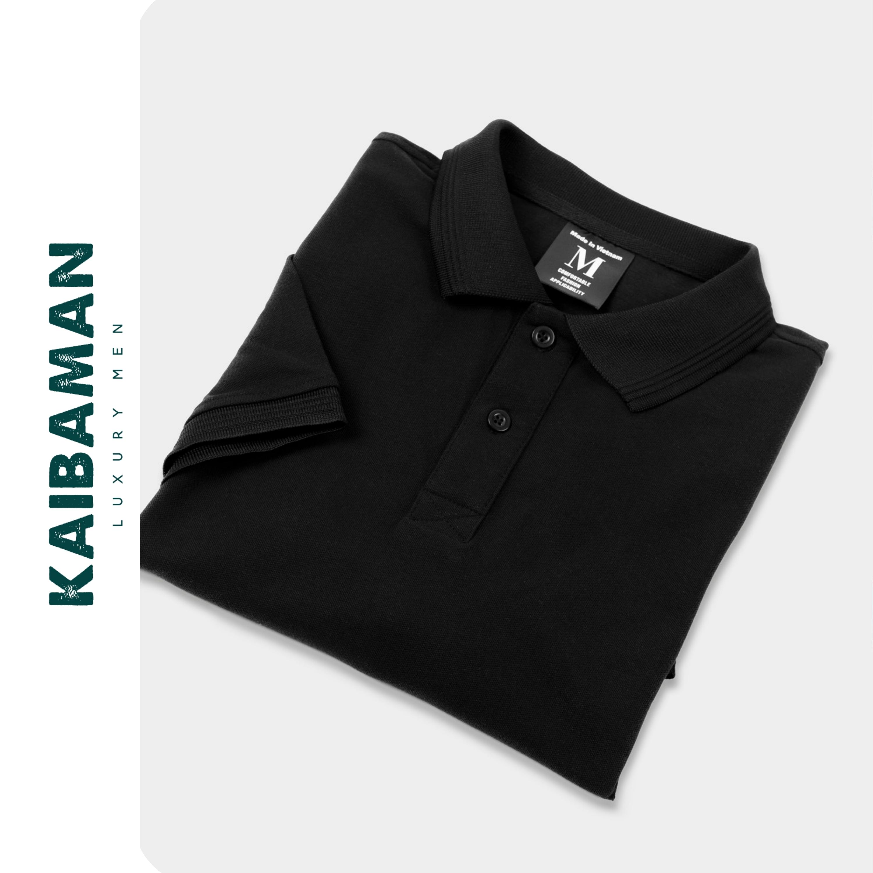 Áo Thun Polo Nam Kaibaman Cổ Bẻ Chất Vải CVC Cao Cấp Chuẩn Form Slimfit Độ Bền Cao - KAIBAMAN STORE