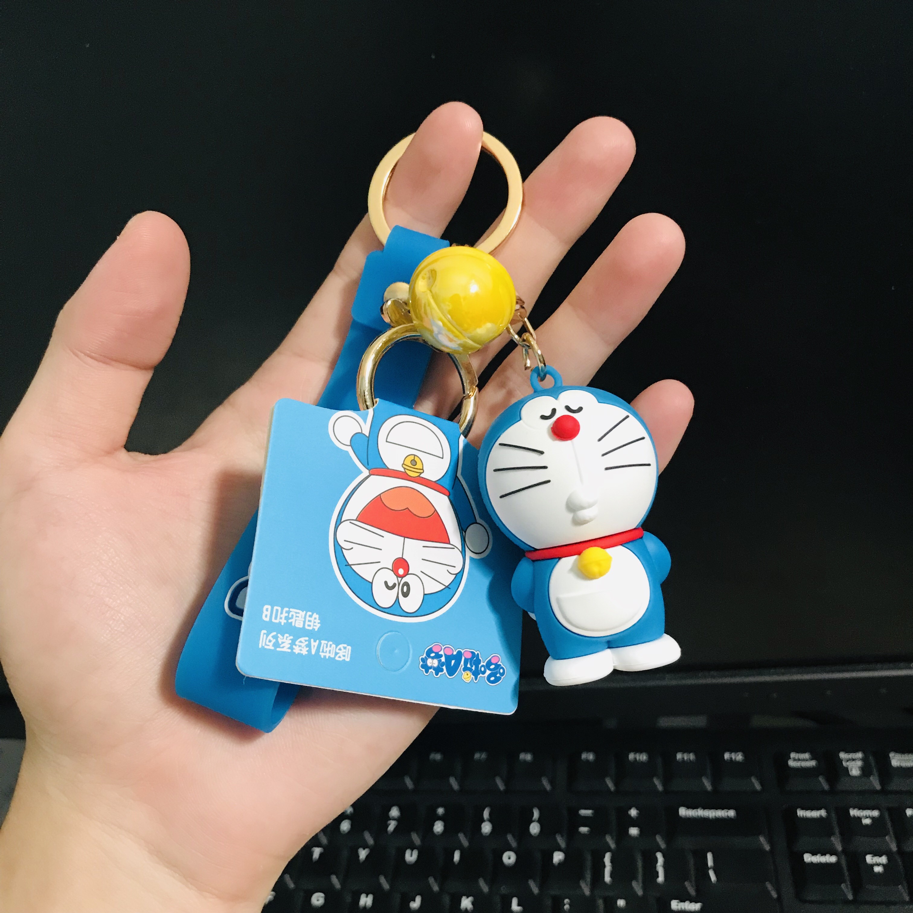 Móc khóa Mèo máy đáng yêu SIÊU XỊN