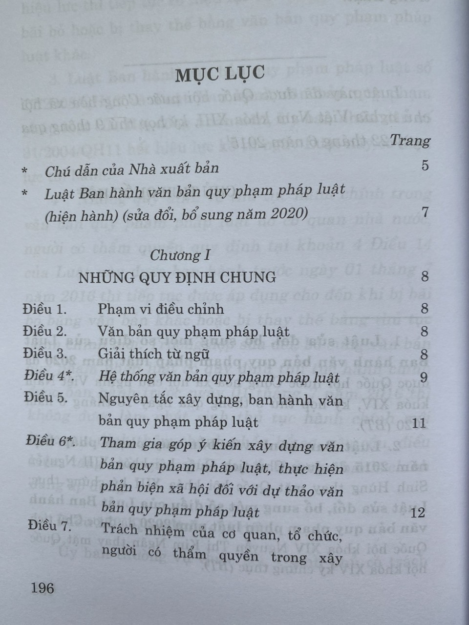 Luật Ban Hành Văn Bản Quy Phạm Pháp Luật ( hiện hành ) ( sửa đổi, bổ sung năm 2020 )