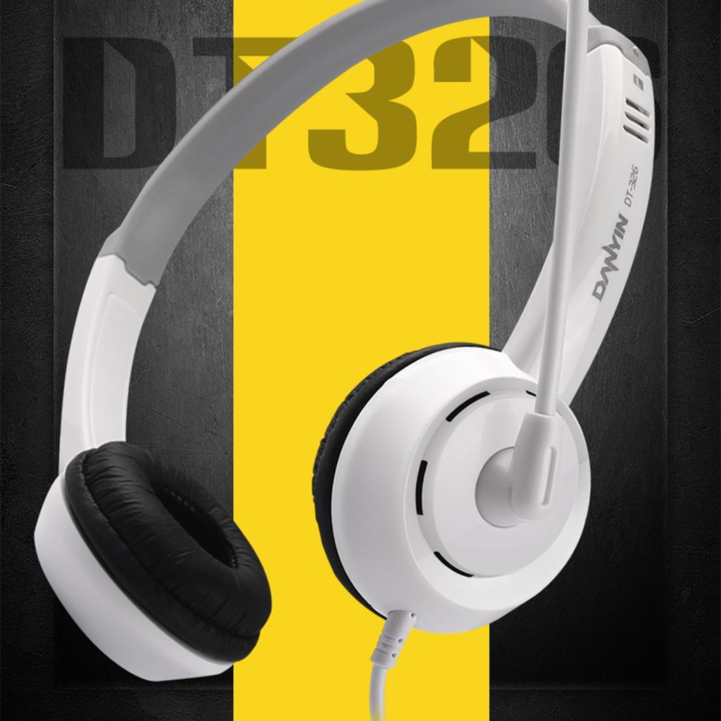 3.5mm   Children Headset Dual 3.5mm White