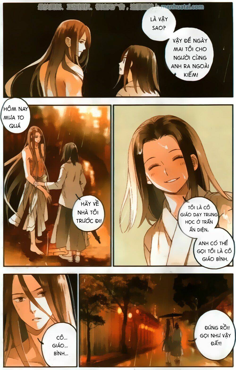 lệnh cấm nghị tộc 2 ẩn diện trấn chapter 5 9