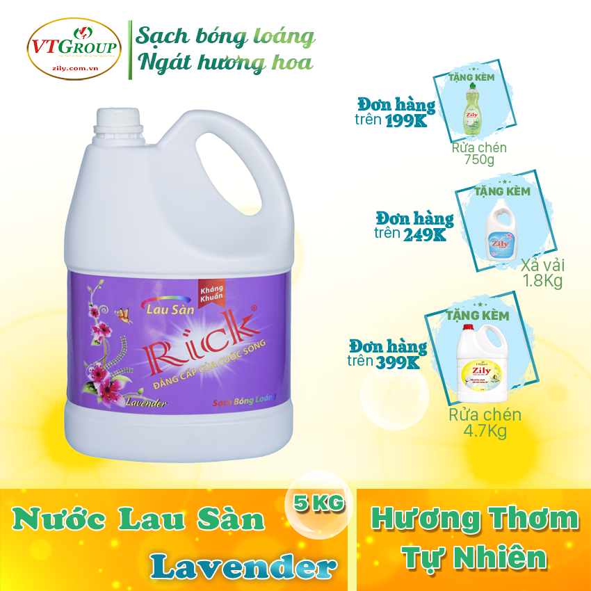 Nước lau sàn Rick 5L
