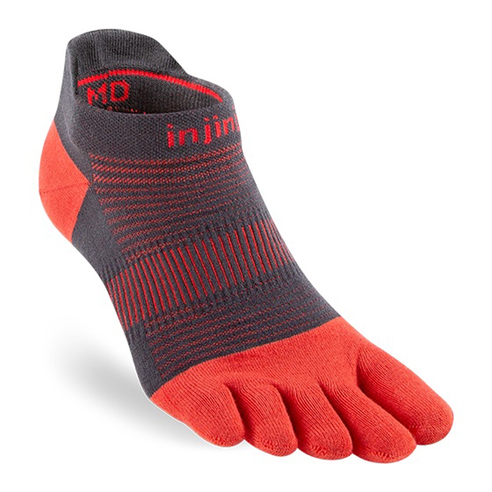 Tất Xỏ Ngón INJINJI Run Lightweight No Show - Spice