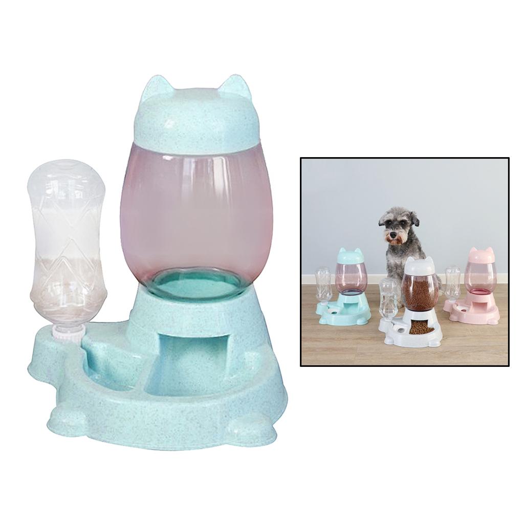 2pcs Automatic Feeders Cat Kitten Rabbit Water Dispenser Drinking Fountains