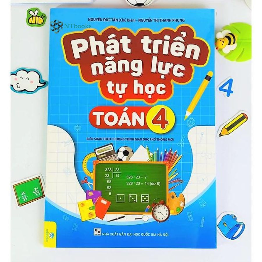 Sách Phát Triển Năng Lực Tự Học Toán 4