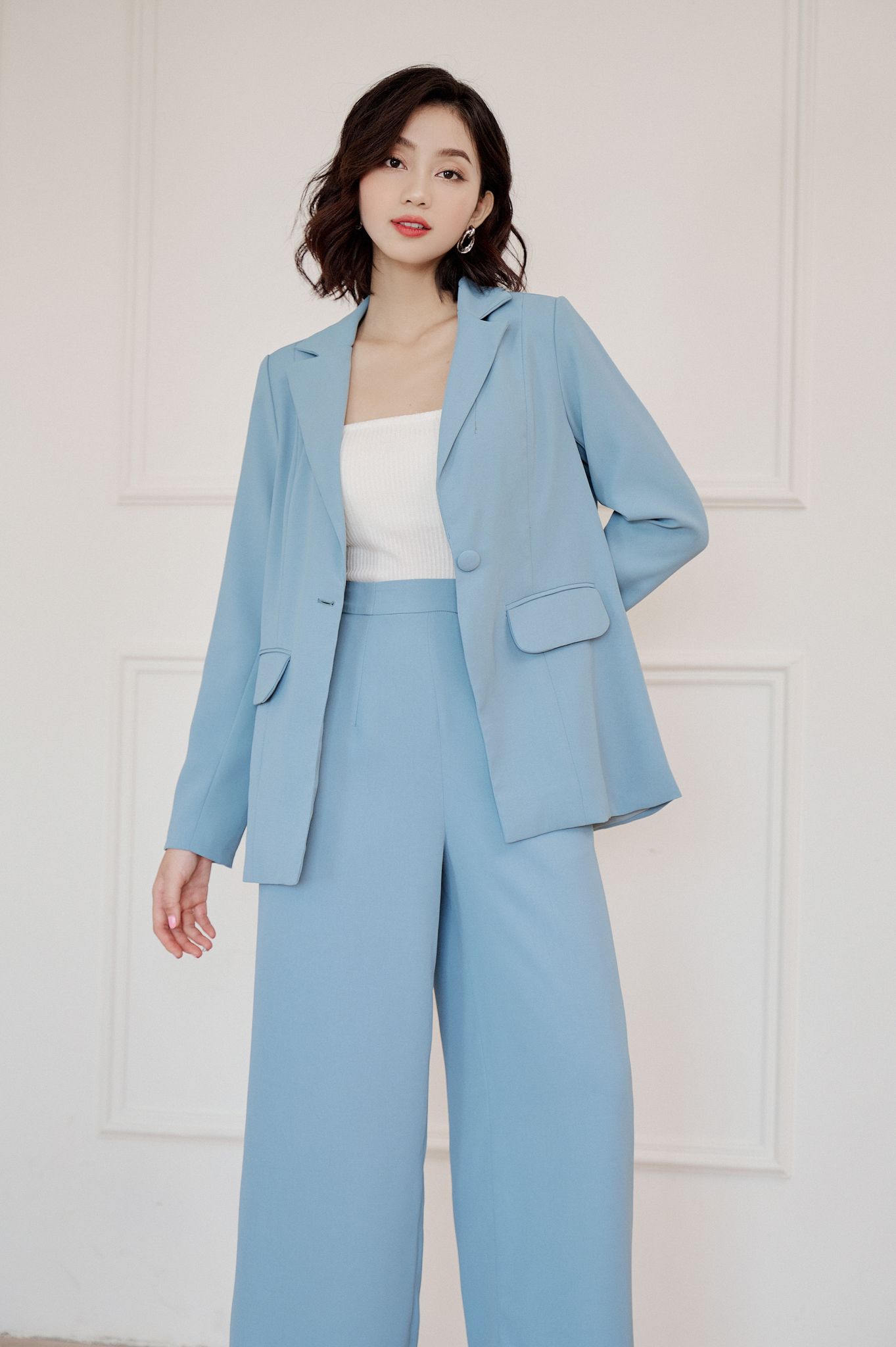 OLV - Quần Basic Trousers in Stone