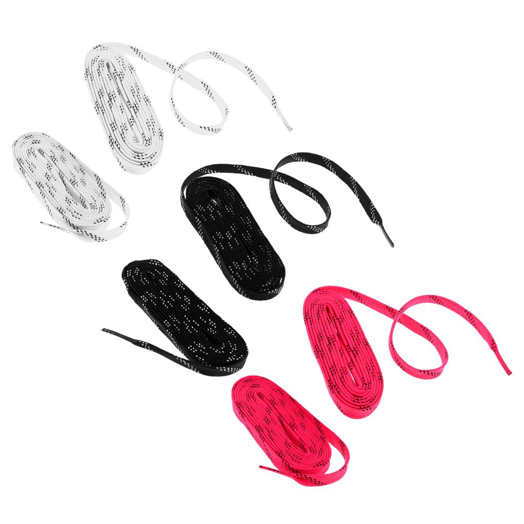 Phép Lạ Chiếu 3 Đôi 96 inch Thể Thao Khúc Côn Cầu Trên Băng Trượt Dây Giày Dây Giày Thay Thế