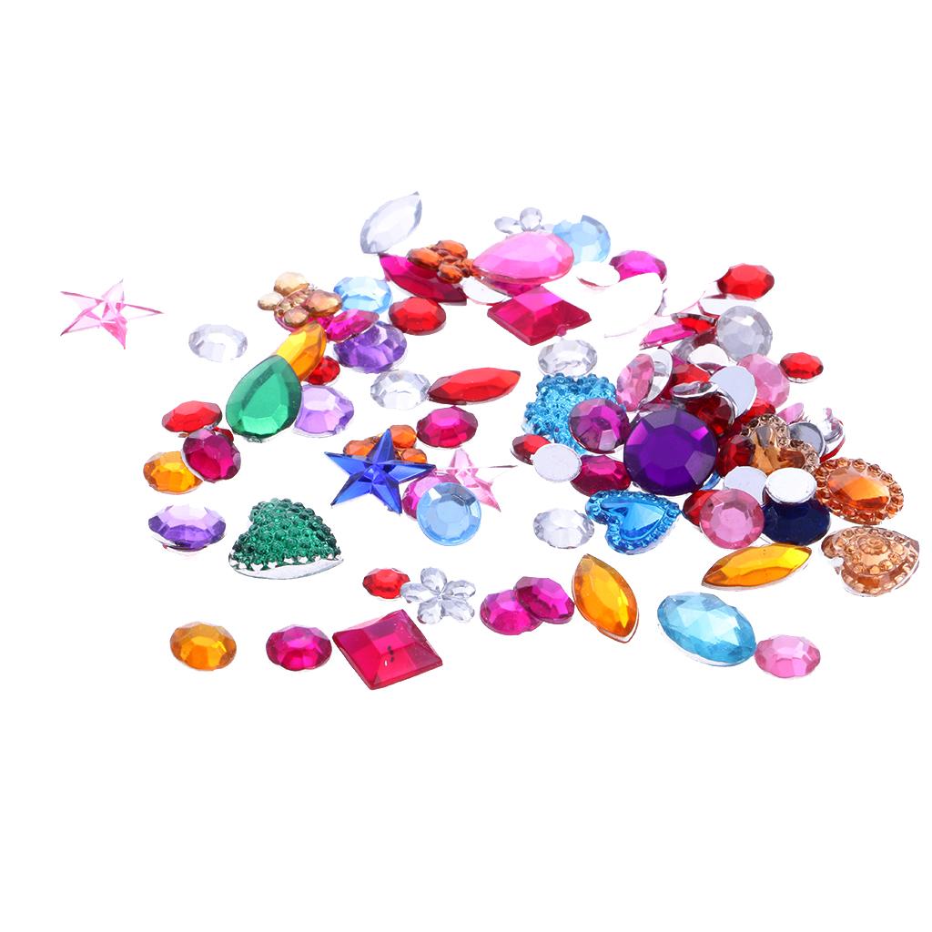 Acrylic Art Rhinestones Acrylic Diamond Acrylic DIY Craft / Mixed Color