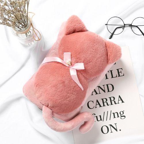 Túi Sưởi Ấm Lưng Họa Tiết Hình Thú Đa Năng (1 Sản Phẩm)- Dùng Điện  - Màu Hồng - Mẫu TSC0114