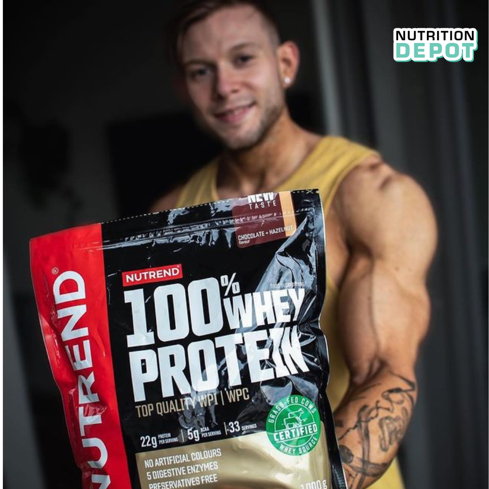 Sữa tăng cơ cho người tập gym - Whey Protein Nutrend 100% - Nutrition Depot Vietnam