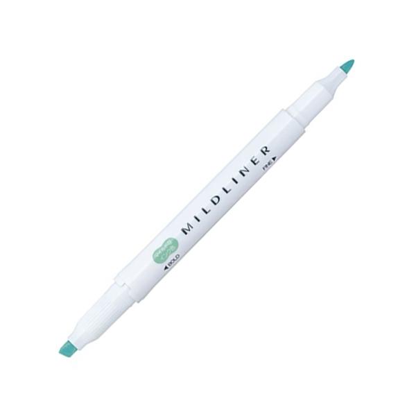 Viết Lông Dầu Dạ Quang Zebra Mildliner-MBG Fine Bold Blue Green