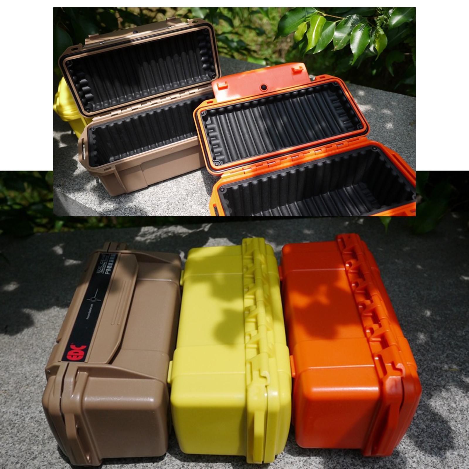 Outdoor Waterproof Tool Box Impact Resistant Container with Sponge Portable