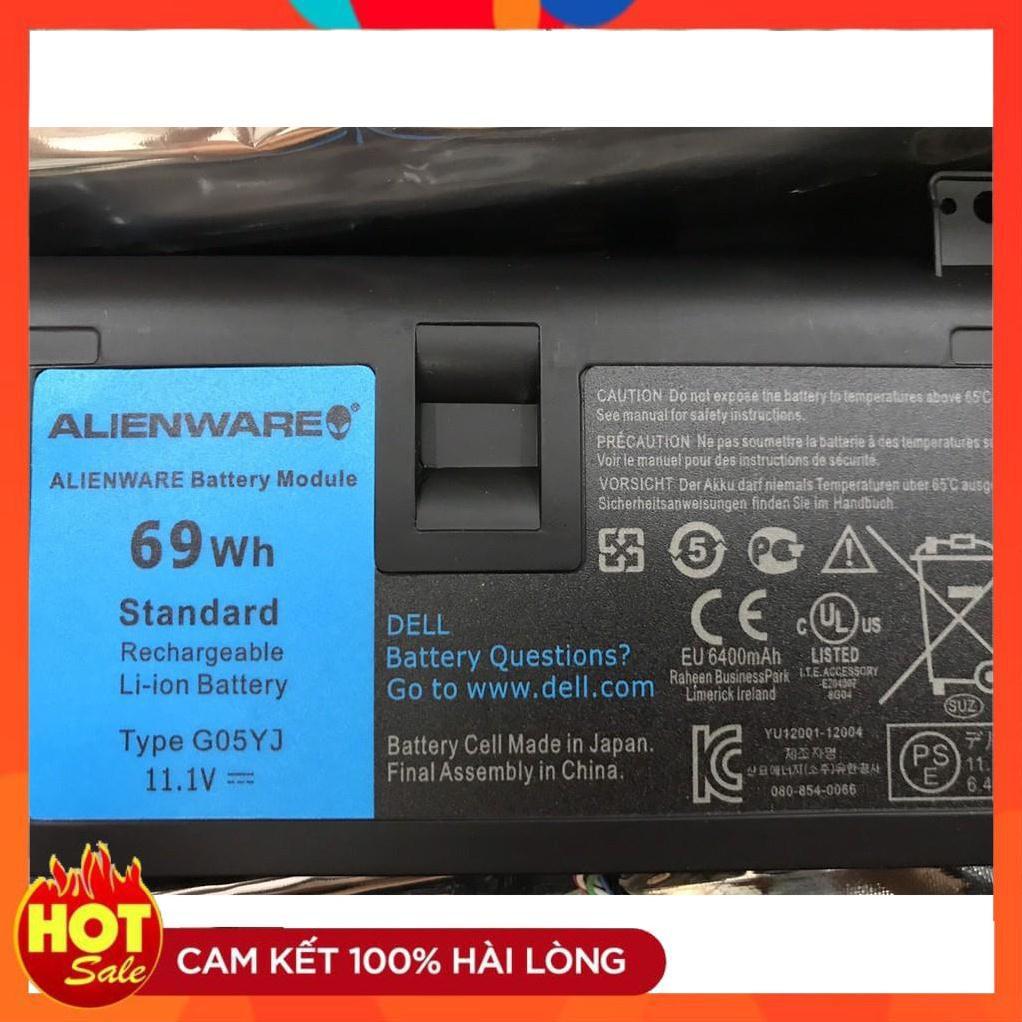 Pin Dùng Cho Dell Alienware 14 A14 M14X R3 R4 R1 P39G G05YJ Original