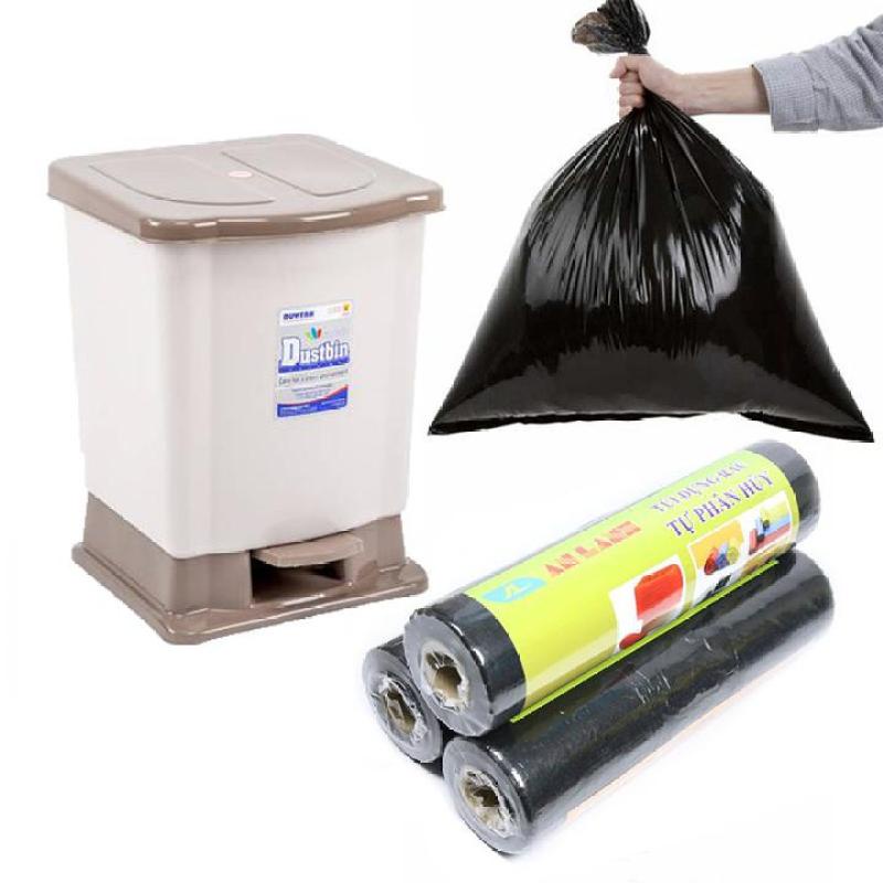Túi rác, túi đựng rác tự hủy sinh học không gây hại cho môi trường sạch sẽ an toàn