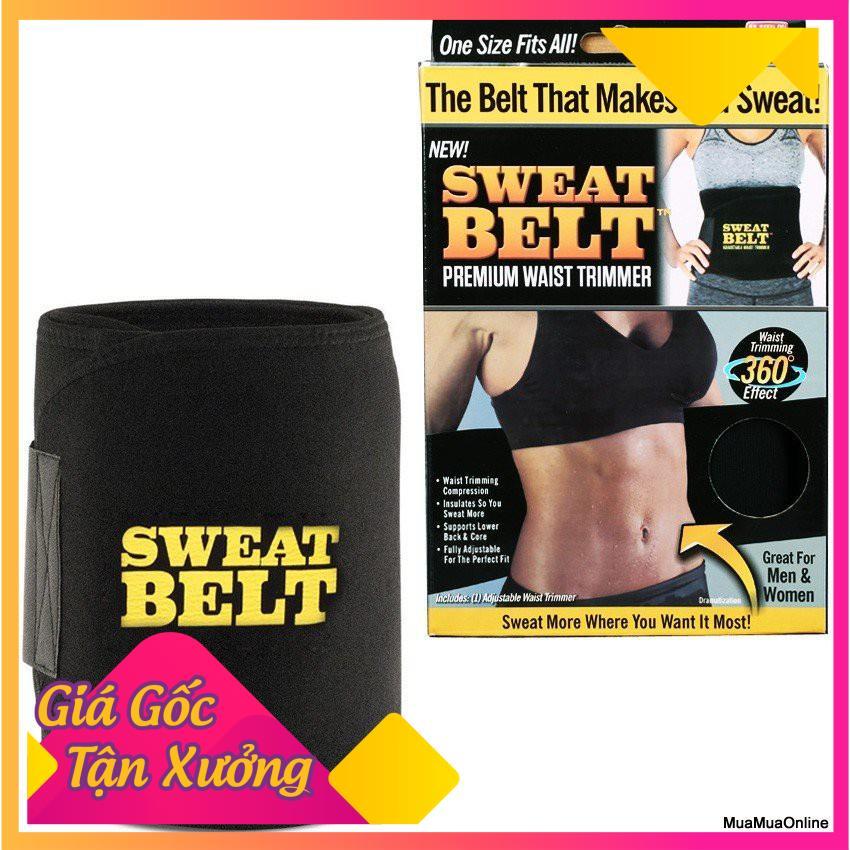 Đai Quấn Nóng Giảm Mỡ Bụng Sweat Belt Cao Cấp TP'S