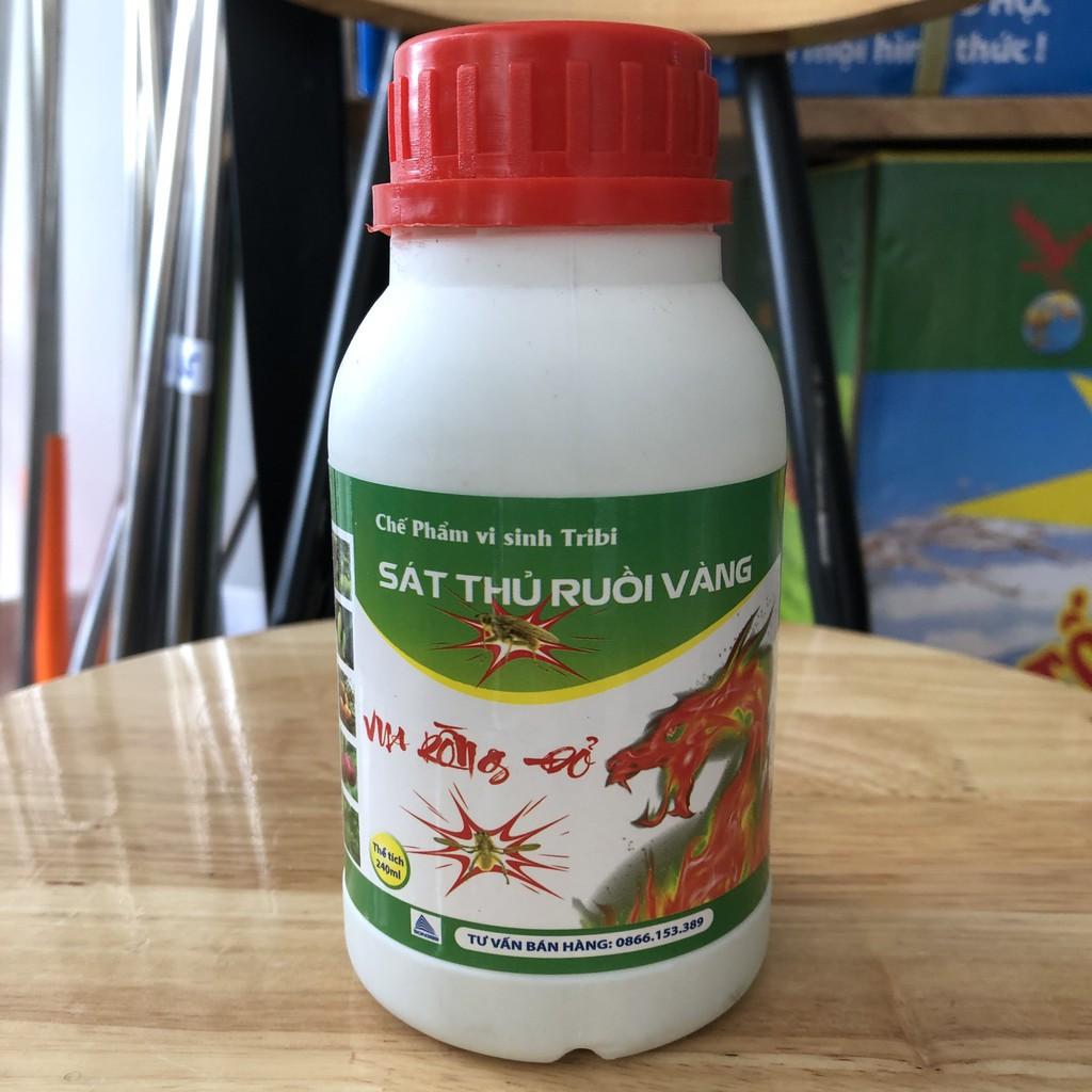 Sát thủ ruồi vàng 240ml Diệt ruồi vàng Tiêu diệt ruồi vàng đục trái, diệt ruồi vàng hại hoa lan