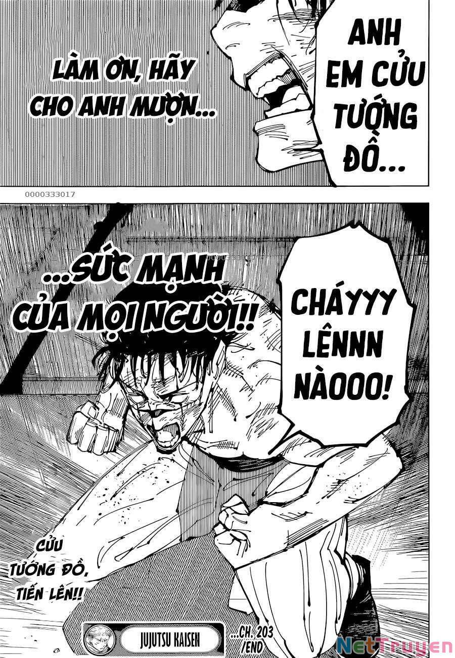 jujutsu kaisen - chú thuật hồi chiến chapter 203 19