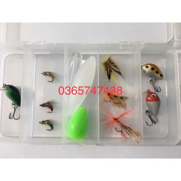 Bộ mồi câu UL nhậy mà nặng cá