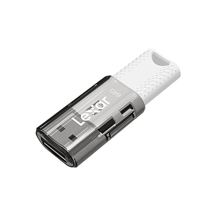 USB 2.0 Lexar JumpDrive S60 - 64GB, tương thích tốt với PC, MAC, hàng chính hãng