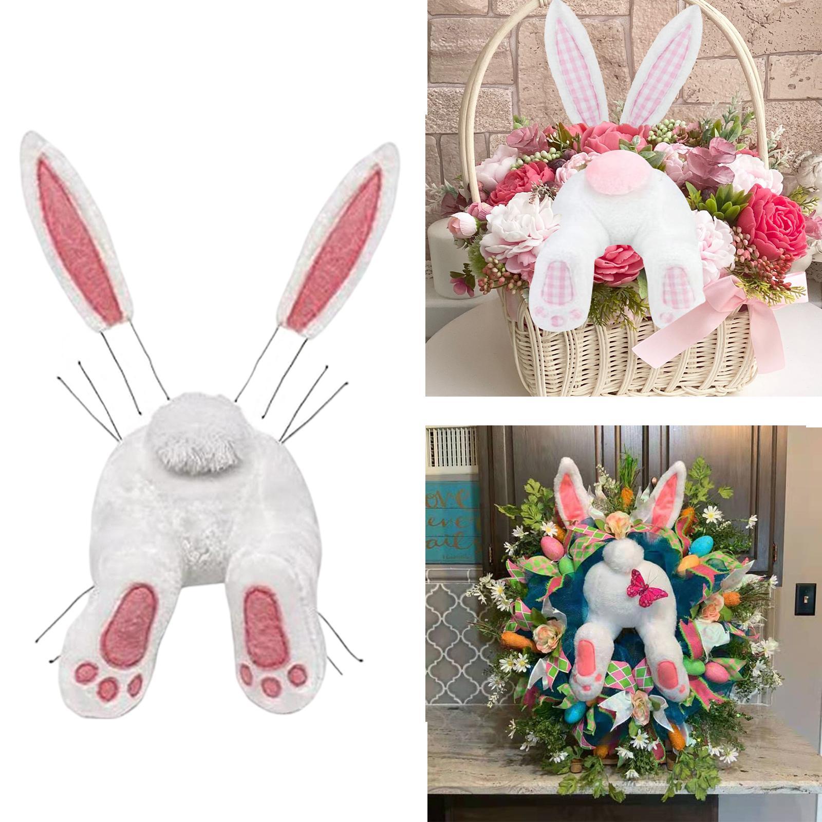 Easter Decor Wreath Kit  with Ears DIY Garland