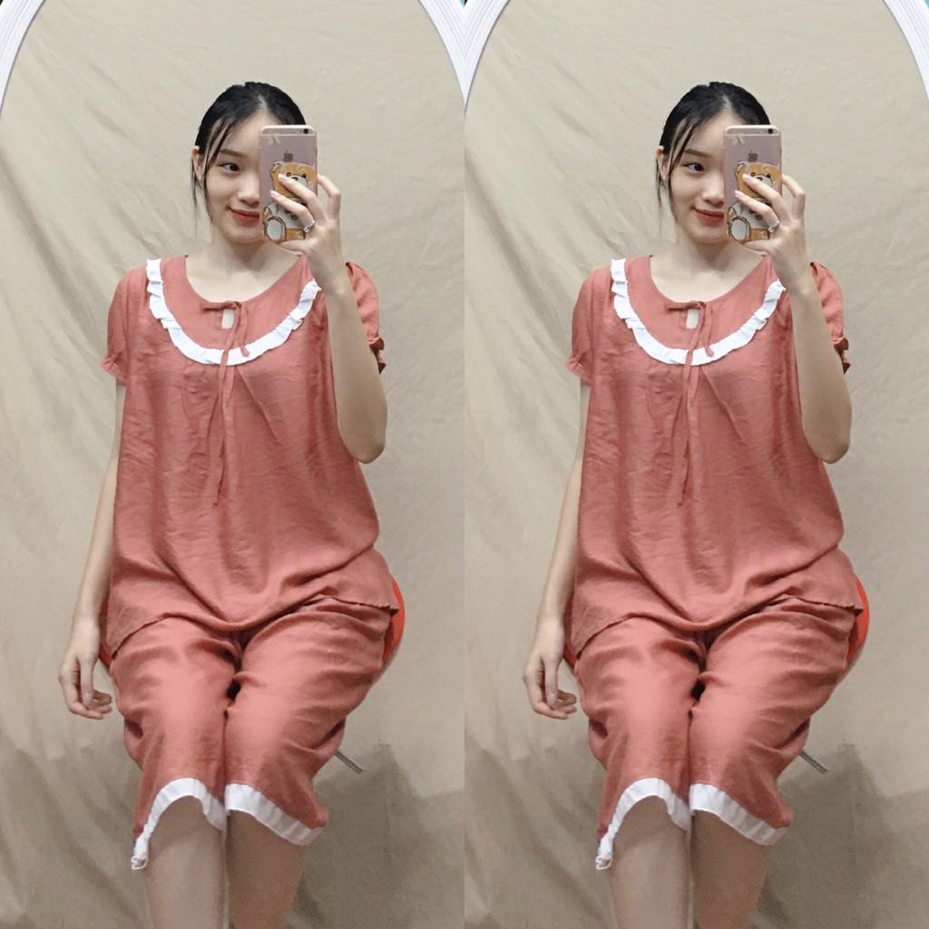 Đồ Bộ Bầu Mùa Hè Kết Hợp Sau Sinh