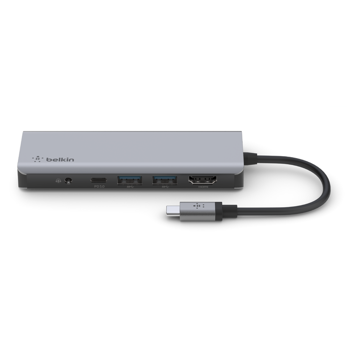 Hub chuyển đổi Belkin 7 trong 1 USB-C Multiport- Hàng chính hãng - Bảo hành 2 năm