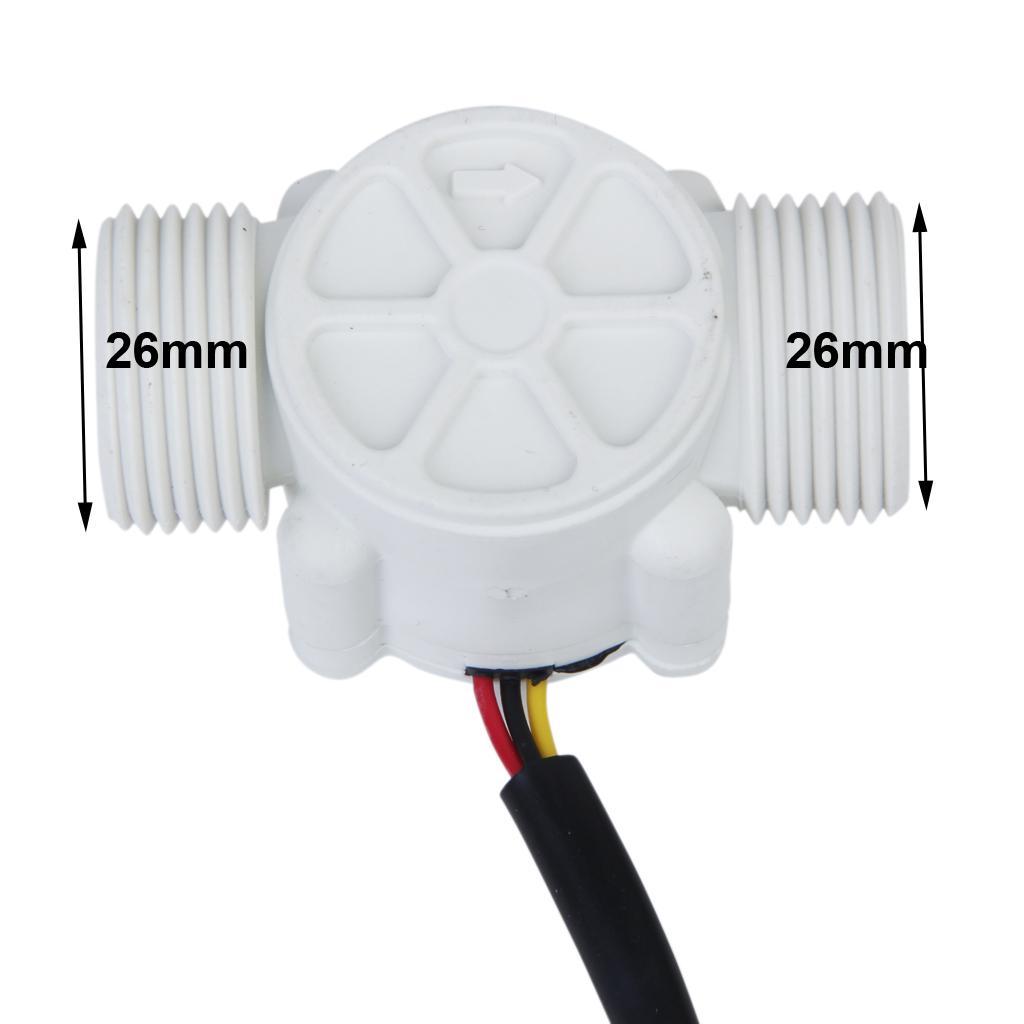 3/4" External Threads 1-60L/min Water