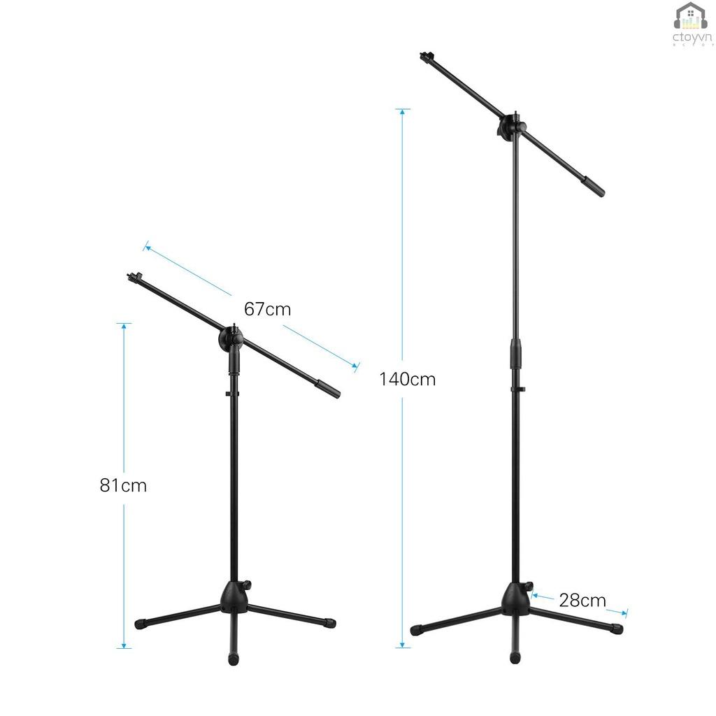 Bộ giá đỡ ba chân bằng hợp kim nhôm 140cm / 4.6ft chịu lực cao 2kg hỗ trợ chụp ảnh/phát trực tiếp
