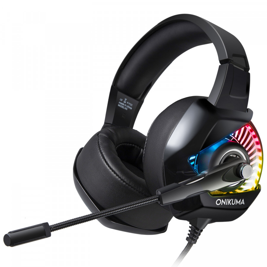 Tai Nghe Chơi Game ONIKUMA K6 Có Led RGB, Microphone - Hàng nhập khẩu