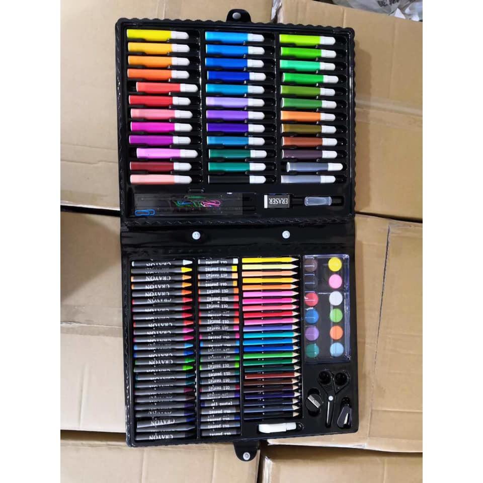Hộp Bút Màu ️  ️ Bộ Màu Vẽ 150 Chi Tiết Cao Cấp, Hiện Đại Cho Bé Yêu
