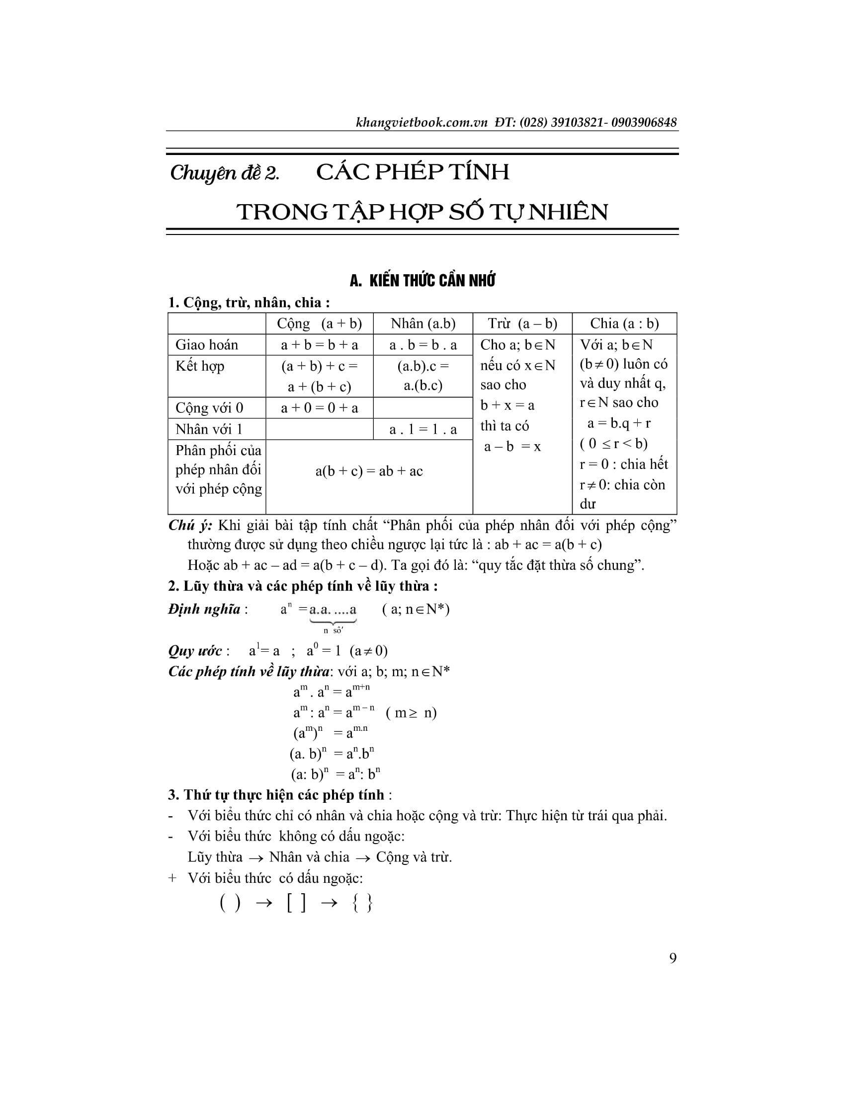 Phát Triển Tư Duy Sáng Tạo Giải Toán 6 - Tập 1