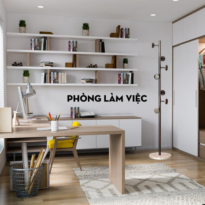 Cây treo đồ trong nhà cao cấp, Cây treo đồ cho nhưng người nghiện decor hàng cao cấp mẫu mã đẹp ( Màu ngẫu nhiên )