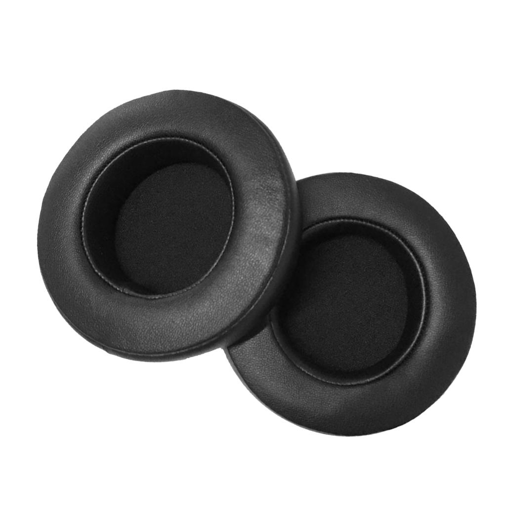 2xReplacement Ear Pads Cushions for Razer Gaming Earphone black