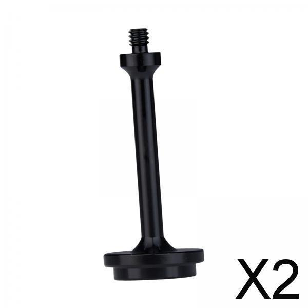 2xLantern Gas Tank Bracket Fishing Outdoor Lighting Camping Gas Tank Adapter Black