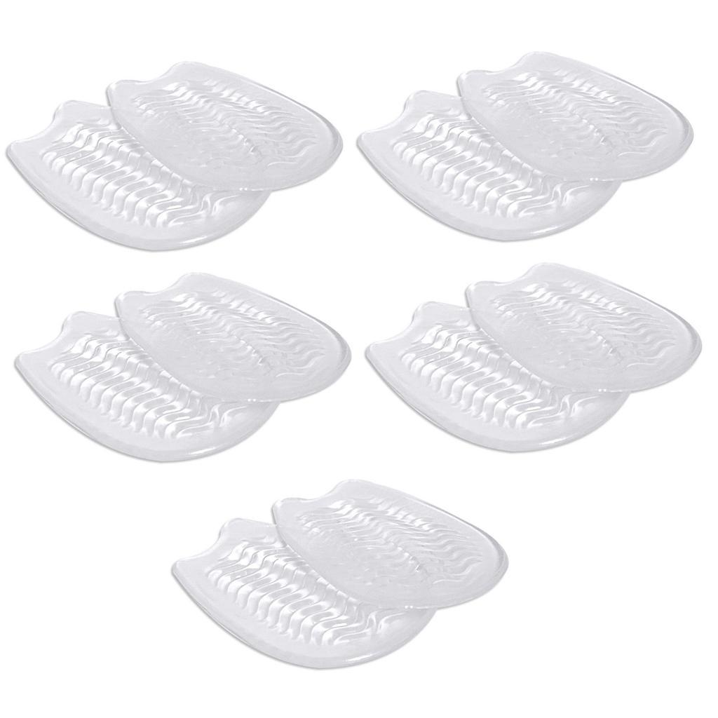 5 Pairs Women Soft Insoles Heel Pad Shoe Foot Care for High