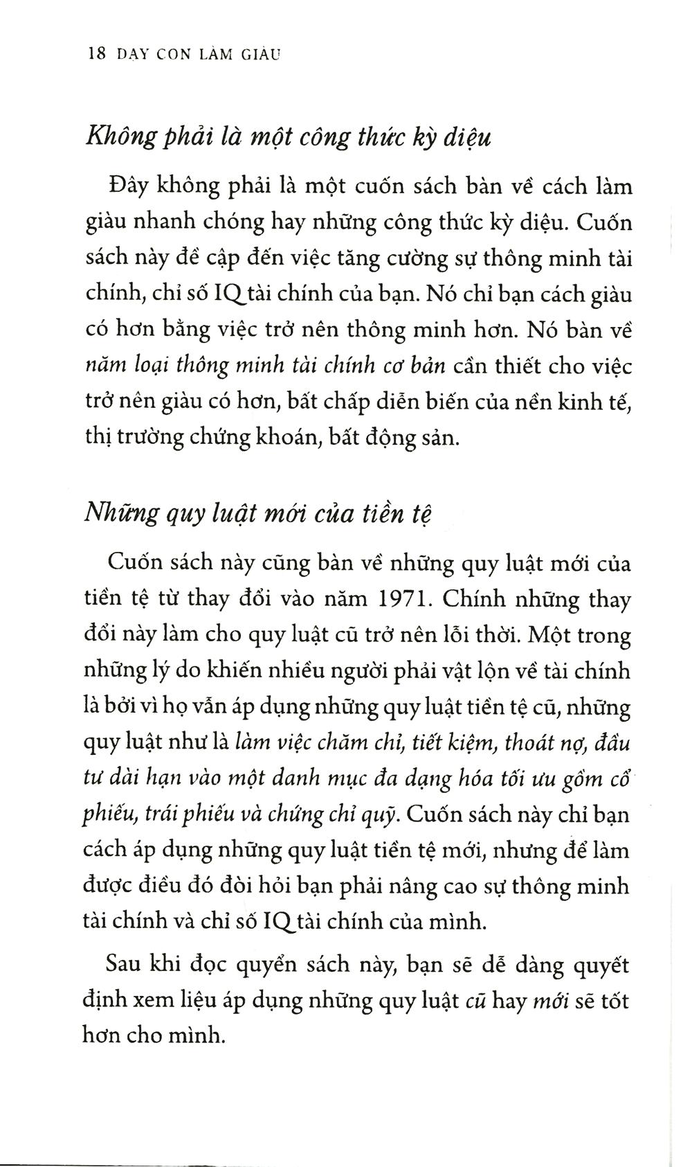 Sách Dạy Con Làm Giàu (Tập 13) - Nâng Cao Chỉ Số IQ Tài Chính (Tái Bản)